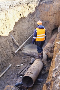 construction laying pipe daylighting services