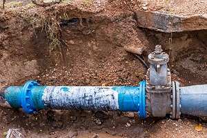 main pipe leak water excavation safe practices