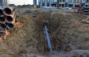 hydrovac services pipe laying daylighting